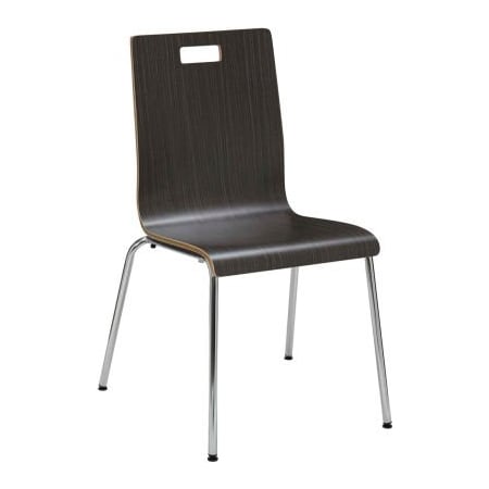 Kfi KFI Wood Stack Chair - Espresso - JIVE Series 9222-ES